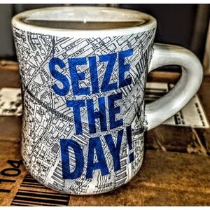 Disney Newsies Broadway Musical Seize The Day NYC Map Ceramic Coffee Mug